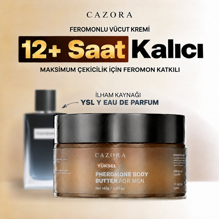 YÜKSEL feromonlu vücut kremi, YSL Y Eau de Parfum esintili — çok yakında