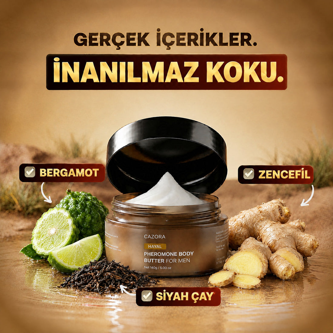 HAYAL – Bergamot, zencefil, siyah çay
