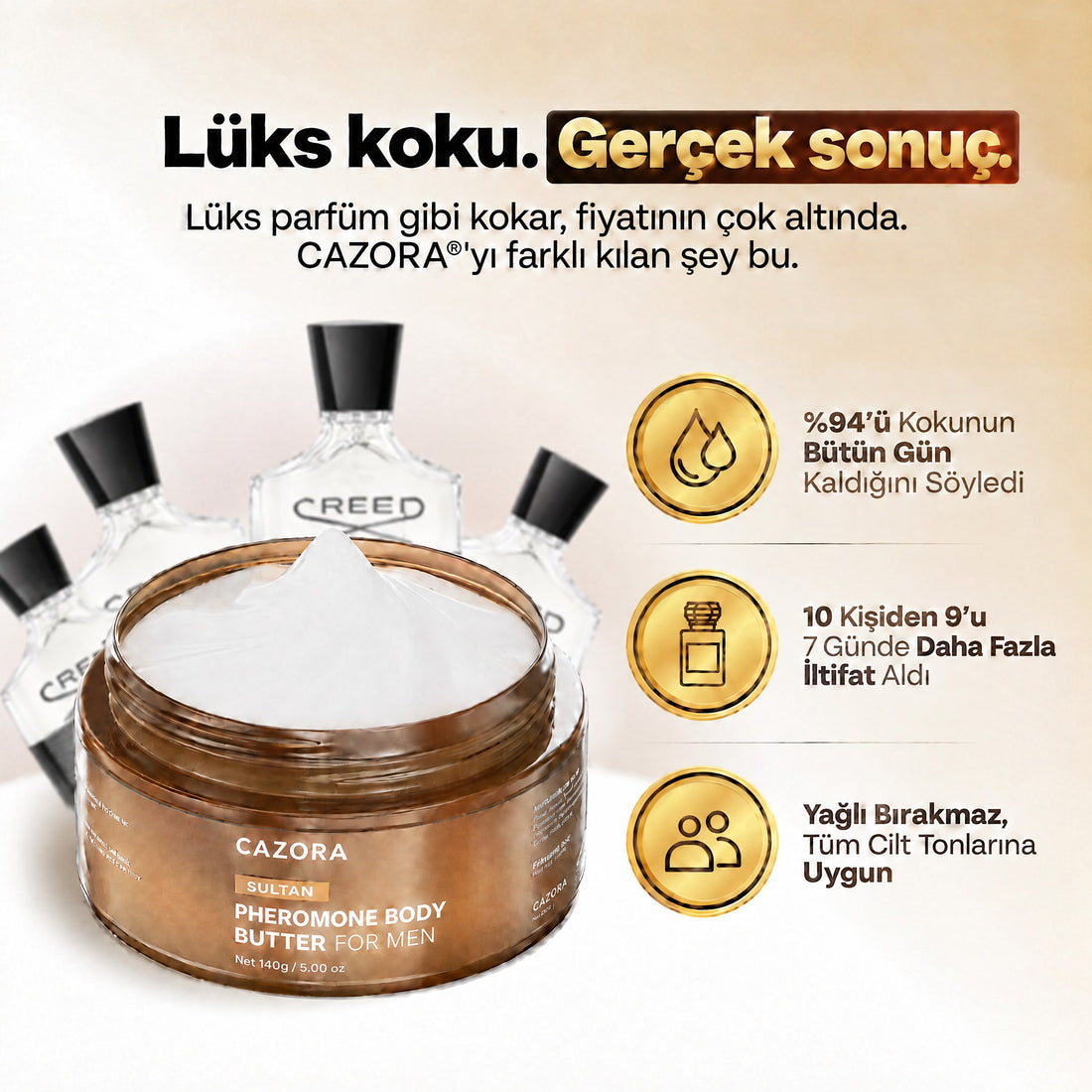 SULTAN – Lüks koku, gerçek sonuç